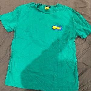 SMILEY X Zara Green Tee with Smiley Tag